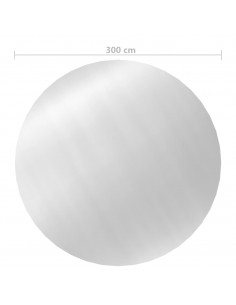 Copertura per Piscina Argento 300 cm PE