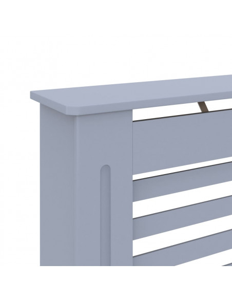 Copertura per Radiatore Antracite 172x19x81,5 cm in MDF