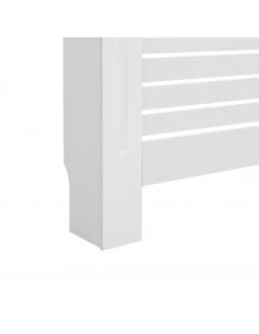 Copertura per Radiatore Bianca 172x19x81,5 cm in MDF