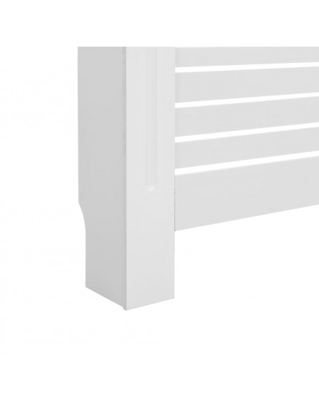 Copertura per Radiatore Bianca 172x19x81,5 cm in MDF