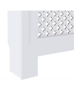 Copertura per Radiatore Bianca in MDF 78 cm