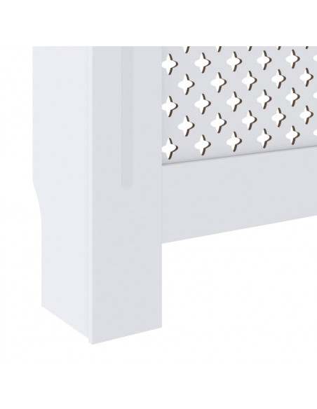 Copertura per Radiatore Bianca in MDF 78 cm