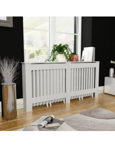 Copertura per Radiatore Bianca MDF 172 cm