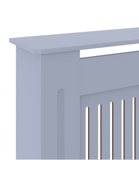 Copertura per Radiatore Grigia in MDF 205 cm