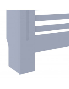 Copertura per Radiatore Grigia in MDF 78 cm