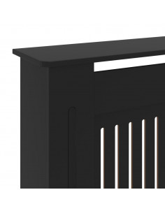 Copertura per Radiatore Nera in MDF 205 cm
