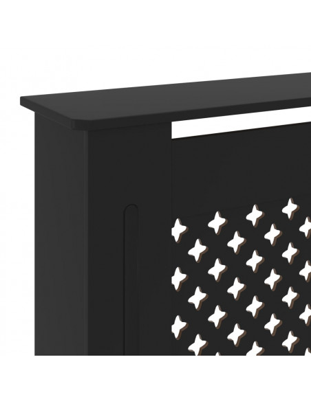 Copertura per Radiatore Nera in MDF 205 cm