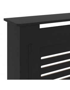 Copertura per Radiatore Nera in MDF 205 cm