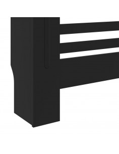 Copertura per Radiatore Nera in MDF 78 cm