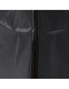 Copertura per Stufa a Piramide Nera 86x47x241 cm 420D Oxford