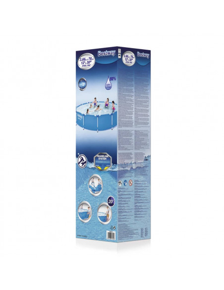 Bestway Telaio Piscina Steel Pro 366x76 cm