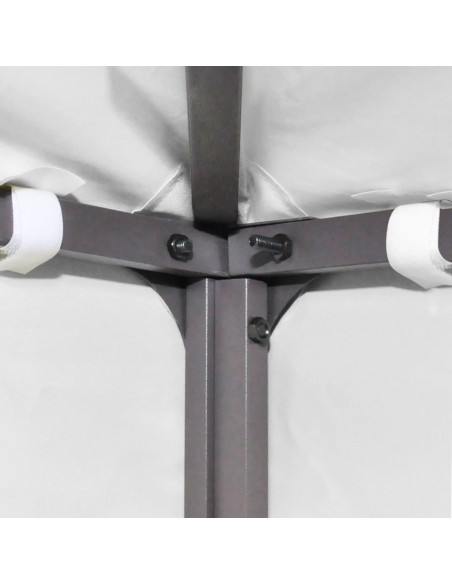 Copertura Superiore per Gazebo 270 g/m² 3x3 m Bianca