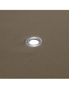 Copertura Superiore per Gazebo 310 g/m² 3x3m Grigio Talpa