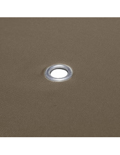 Copertura Superiore per Gazebo 310 g/m² 3x4m Grigio Talpa