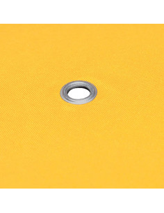 Copertura Superiore per Gazebo a 2 Strati 310 g/m² 3x3 m Gialla