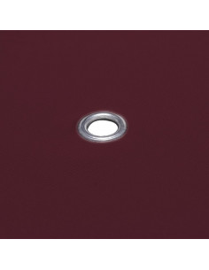 Copertura Superiore per Gazebo a 2 Strati 310g/m² 4x3m Bordeaux