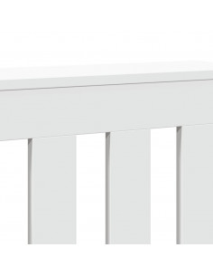 Copertura Termosifone Bianca 149x20x82 cm Legno Multistrato