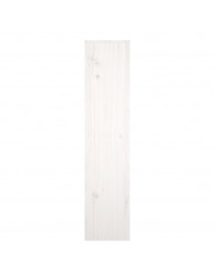 Copertura Termosifone Bianca 153x19x84 cm Legno Massello Pino