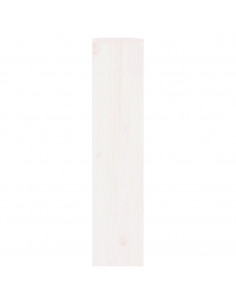 Copertura Termosifone Bianca 153x19x84 cm Legno Massello Pino
