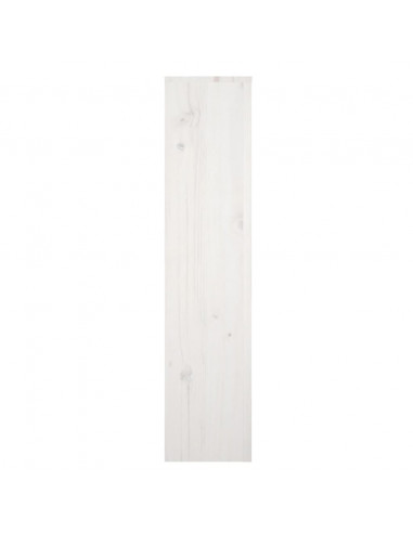 Copertura Termosifone Bianca 169x19x84 cm Legno Massello Pino