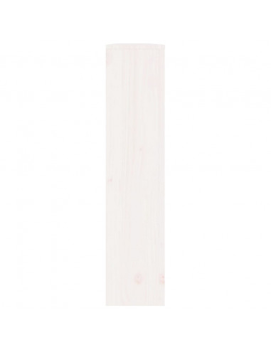 Copertura Termosifone Bianca 169x19x84 cm Legno Massello Pino