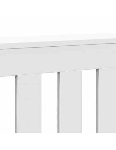 Copertura Termosifone Bianca 78x20x82 cm Legno Multistrato