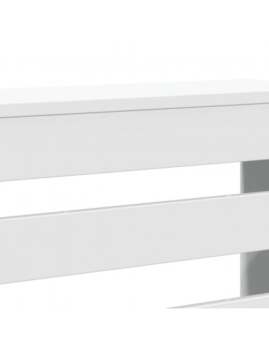Copertura Termosifone Bianca 78x20x82 cm Legno Multistrato