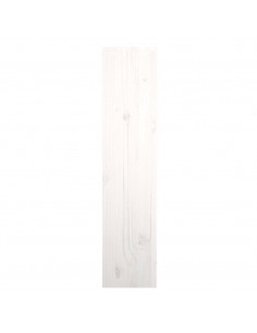 Copertura Termosifone Bianca 79,5x19x84 cm Legno Massello Pino