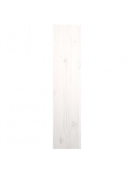 Copertura Termosifone Bianca 79,5x19x84 cm Legno Massello Pino