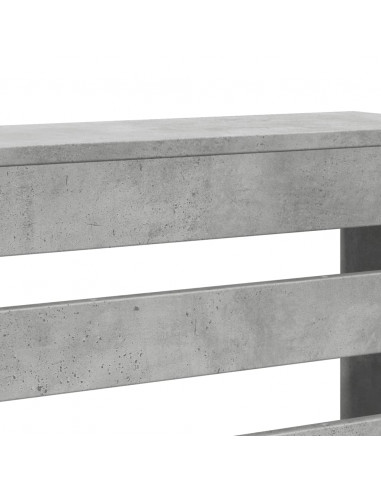 Copertura Termosifone Grigio Cemento 104x20x82cm in Multistrato