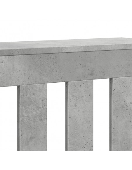 Copertura Termosifone Grigio Cemento 149x20x82cm in Multistrato