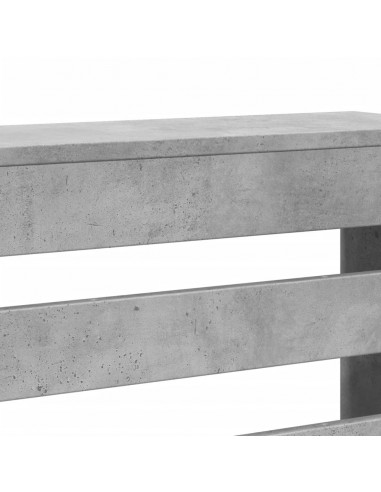 Copertura Termosifone Grigio Cemento 78x20x82 Legno Multistrato