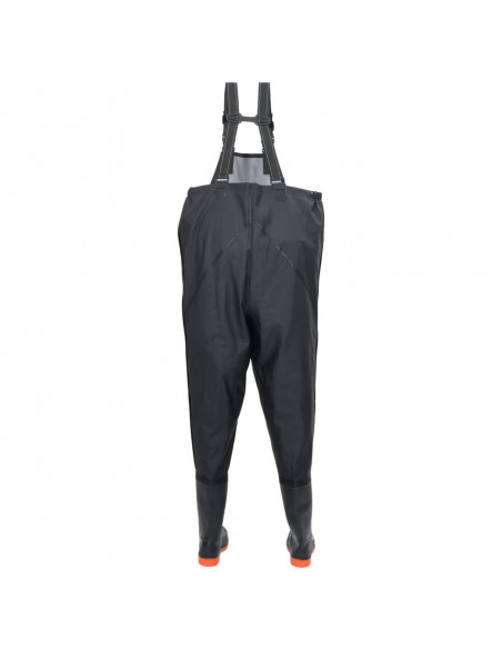 Wader da Pesca con Stivali Nero Taglia 45