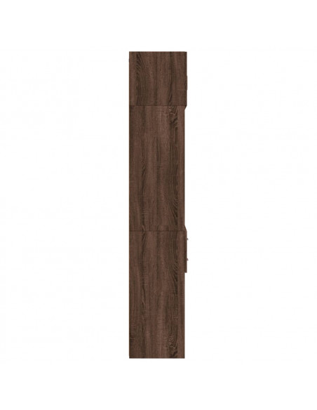 Armadietto Rovere Marrone 70x42,5x225 cm in Truciolato