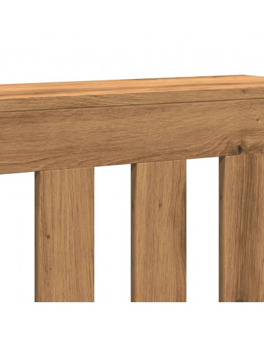 Copertura Termosifone Rovere Artigianale 205x21,5x83,5 cm Legno