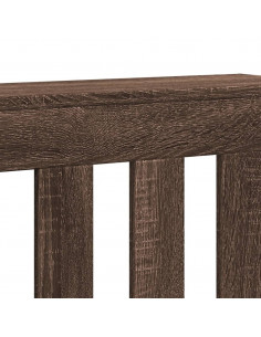 Copertura Termosifone Rovere Marrone 175x20x82cm in Multistrato