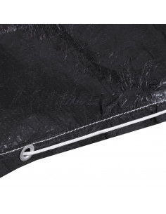 Coperture Arredi Giardino 2 pz 7 Occhielli 225x143x90 cm