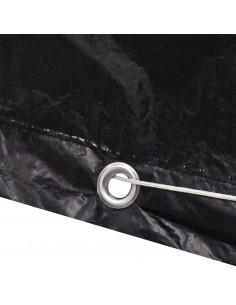 Coperture Arredi Giardino 2 pz 8 Occhielli 250x210x90 cm