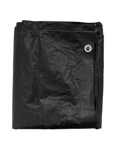 Coperture Mobili da Giardino 2pz 10 Occhielli Ø230x90cm Rotonde