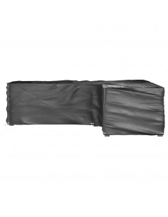 Coperture Mobili da Giardino a L 2pz 16 Occhielli 250x250x70cm