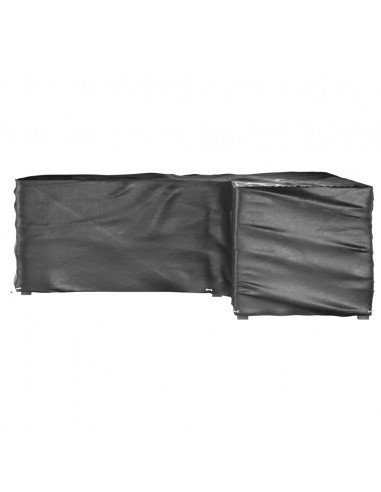 Coperture Mobili da Giardino a L 2pz 16 Occhielli 285x285x90cm