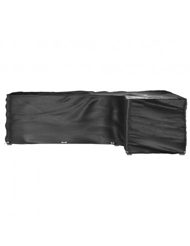 Coperture Mobili da Giardino a L 2pz 18 Occhielli 285x220x80cm