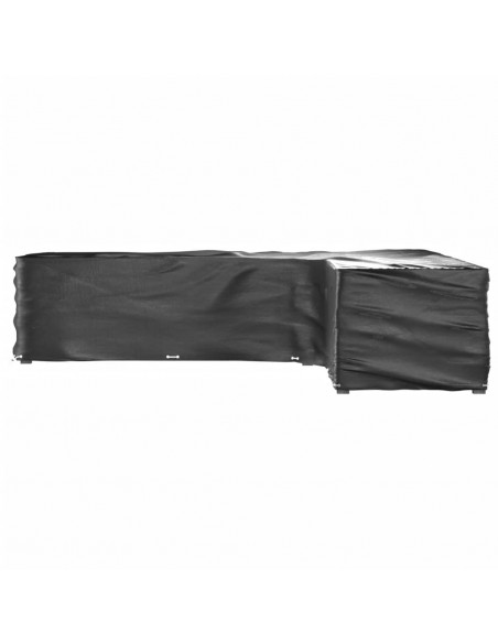 Coperture Mobili da Giardino a L 2pz 20 Occhielli 300x300x70cm