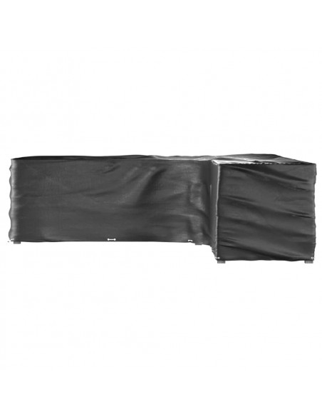 Coperture Mobili da Giardino a L 2pz 20 Occhielli 300x300x90cm