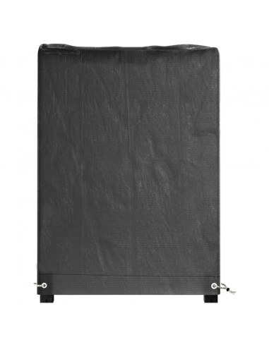 Coperture Mobili Giardino 2pz 8Occhielli 125x55x75 Rettangolari