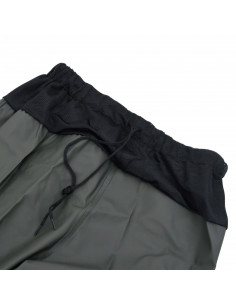 Wader da Pesca alla Vita con Stivali Verde Scuro Taglia 40