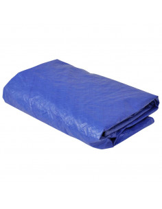 Coperture per Piscina 2 pz in PE Rotonde 540 cm 90 g/m²