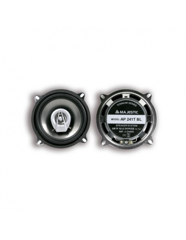 Coppia altoparlanti auto Majestic 040241 SERIE TITANIUM Ap 241T Silver