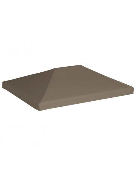 Copertura Superiore per Gazebo 310 g/m² 3x3m Grigio Talpa