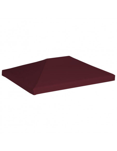 Copertura Superiore per Gazebo 310g/m² 3x4m Bordeaux